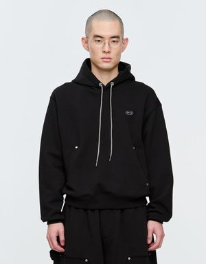 MMLG POCKET HOODIE (EVERY BLACK)