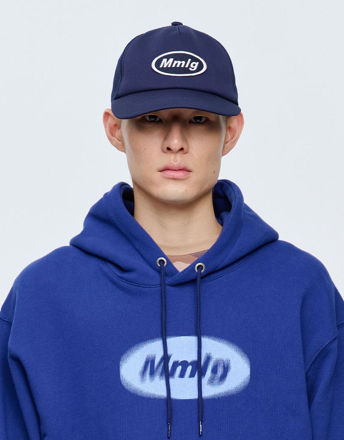 엠엠엘지(MMLG) MMLG WAPPEN MESH CAP (NAVY)