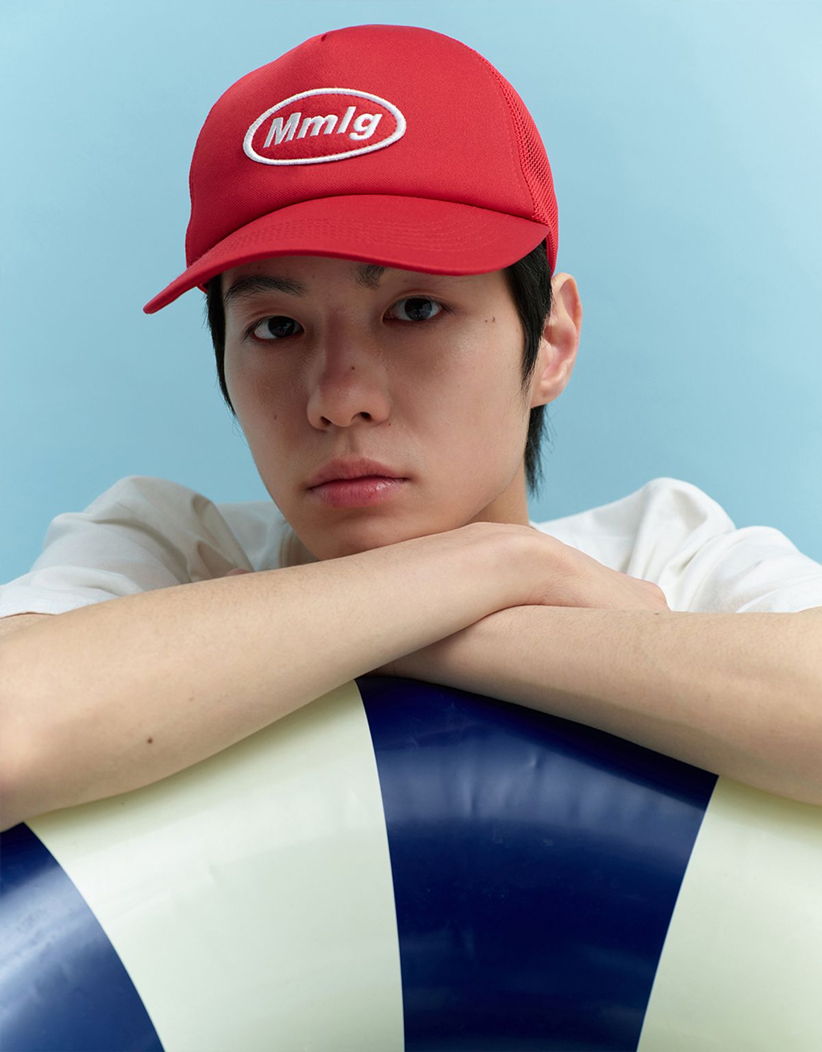 엠엠엘지(MMLG) MMLG WAPPEN MESH CAP (RED)
