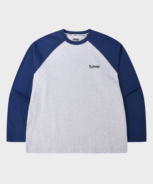 USA JEEP 래글런 롱슬리브 티셔츠 (JR5TSU064BL)