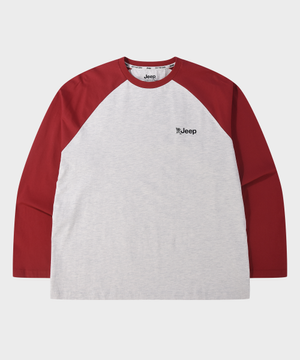 USA JEEP 래글런 롱슬리브 티셔츠 (JR5TSU064BG)