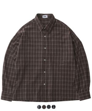 [2PACK] 빈티지 워싱 체크 셔츠 6color