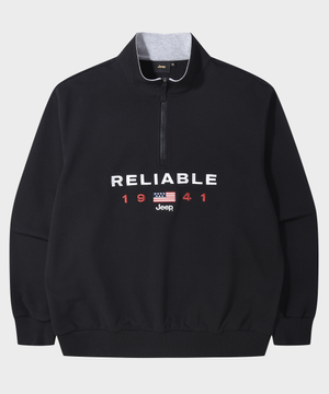 [360g] USA 1941 하프집업 맨투맨 (JR5TSU839BK)