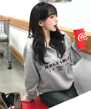 [360g] USA 1941 하프집업 맨투맨 (JR5TSU839MG)