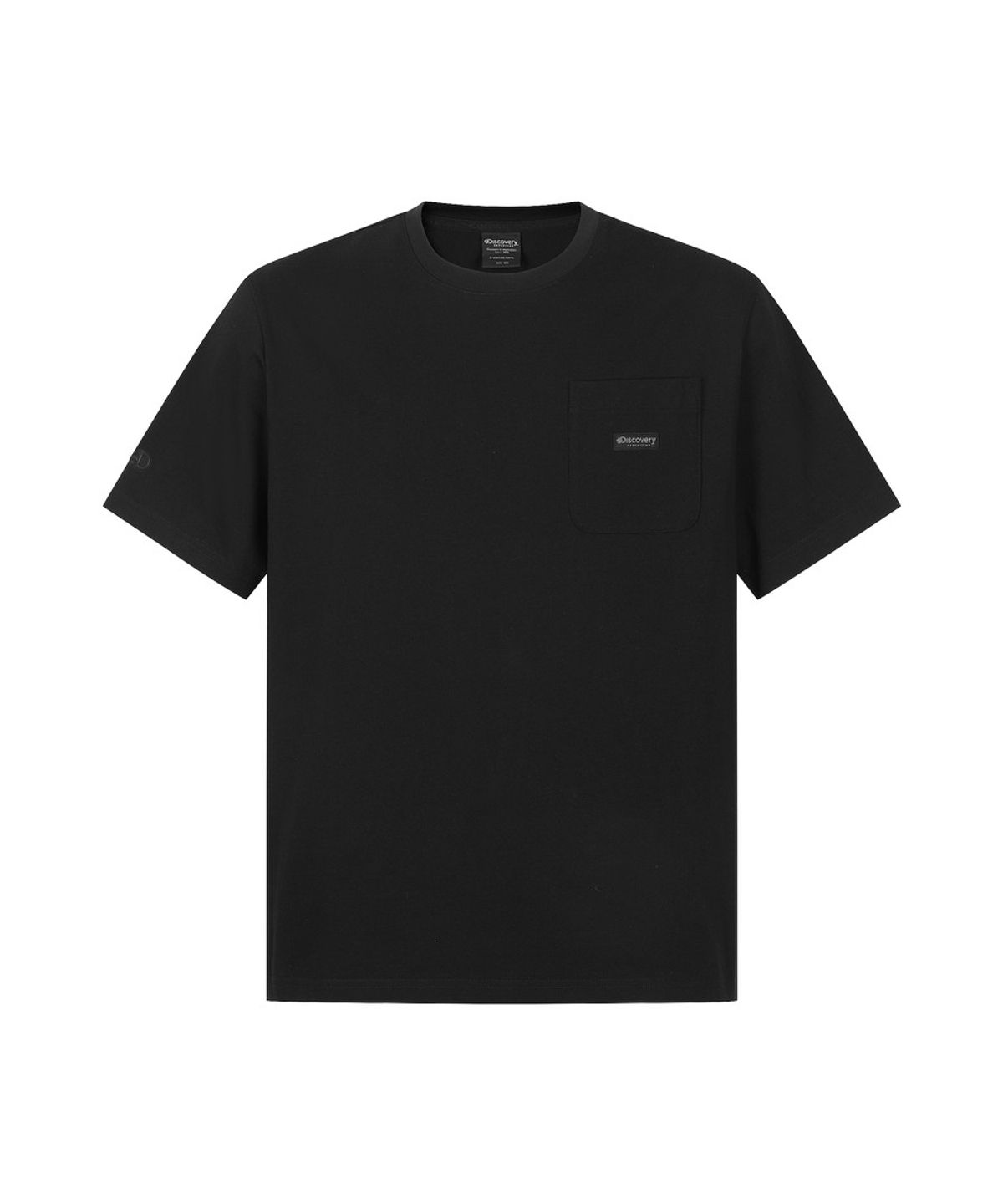디스커버리 익스페디션(DISCOVERY EXPEDITION) 유니 헤비웨이트 포켓 반팔티셔츠 (BLACK)