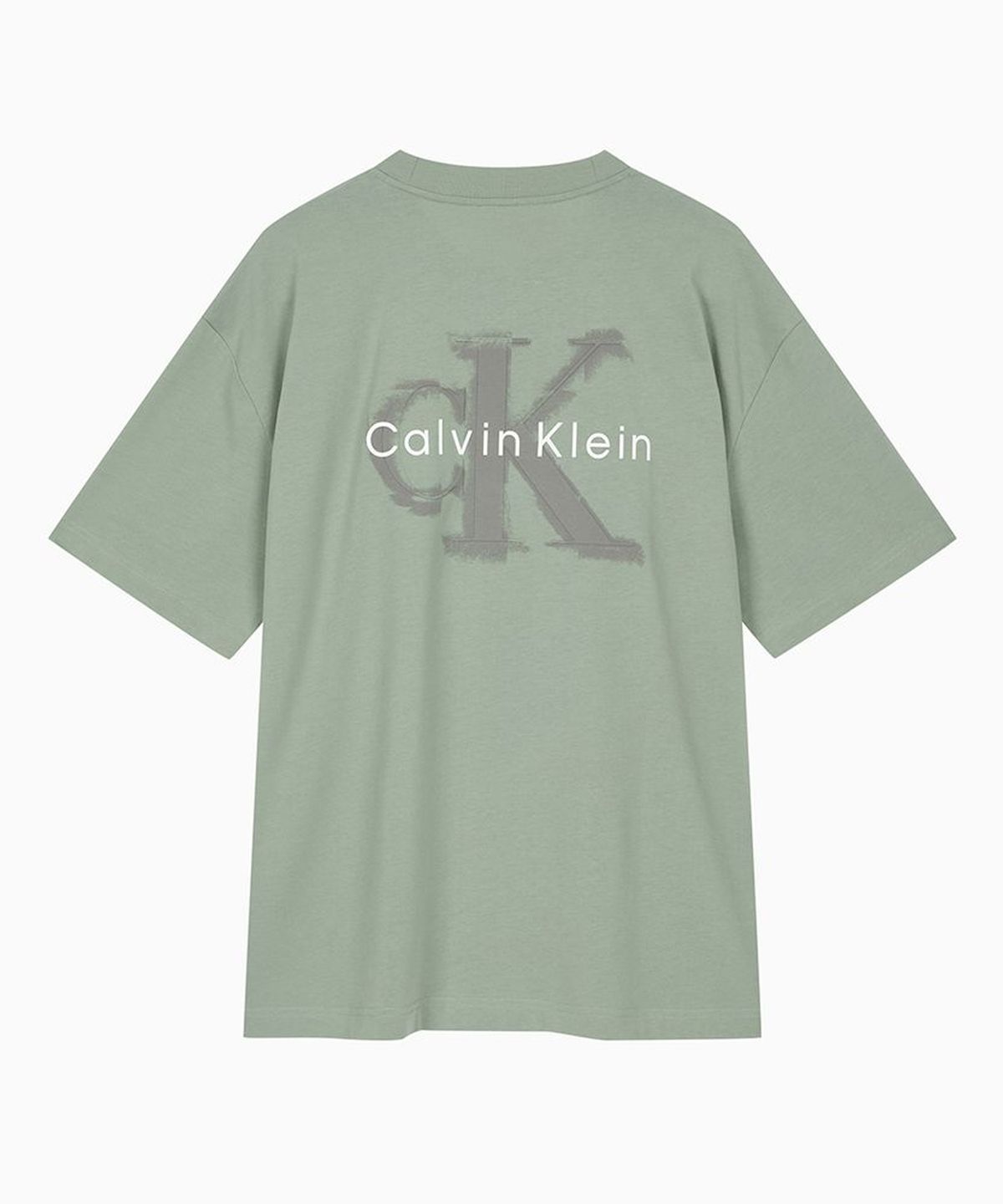 캘빈클라인 진(CALVIN KLEIN JEANS) 오버핏 엠보스 모노로고 반팔 티셔츠 4RAB806 PEZ