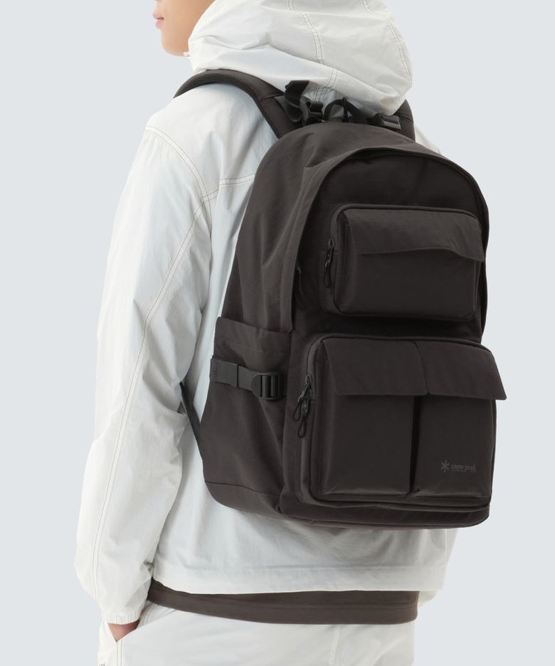 듀얼테크 멀티 포켓 백팩 25L (S26SUFBP35) Chocolate Khaki