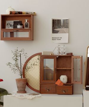 악세사리 쥬얼리 박스 우드 빈티지 보석함