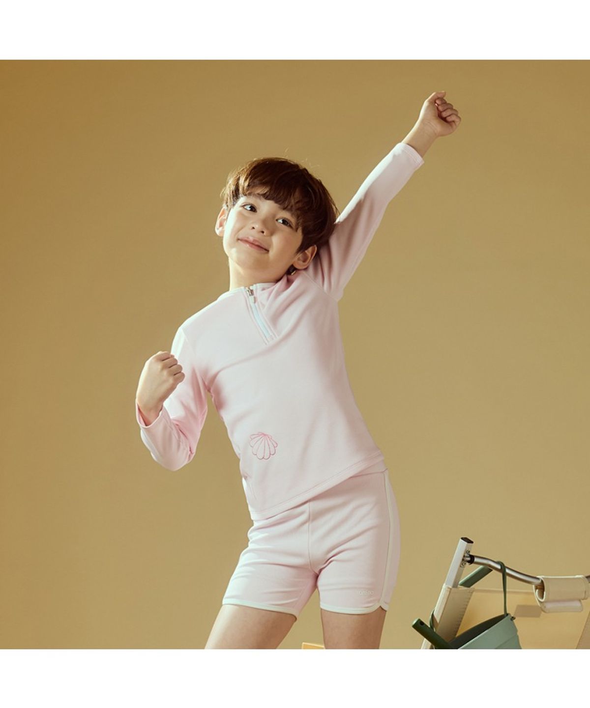 아레나 키즈(ARENA KIDS) 셀리 래쉬가드 세트 A6BB1BS31LPK