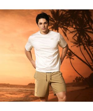 아리스 4부 팬츠 A6SM1WP01BEG