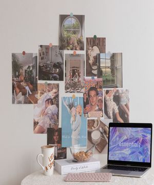 틴에이져 카페  빈티지 페이퍼 13장세트 인테리어소품 사진