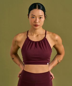 Elysian Bra Top (Wine)