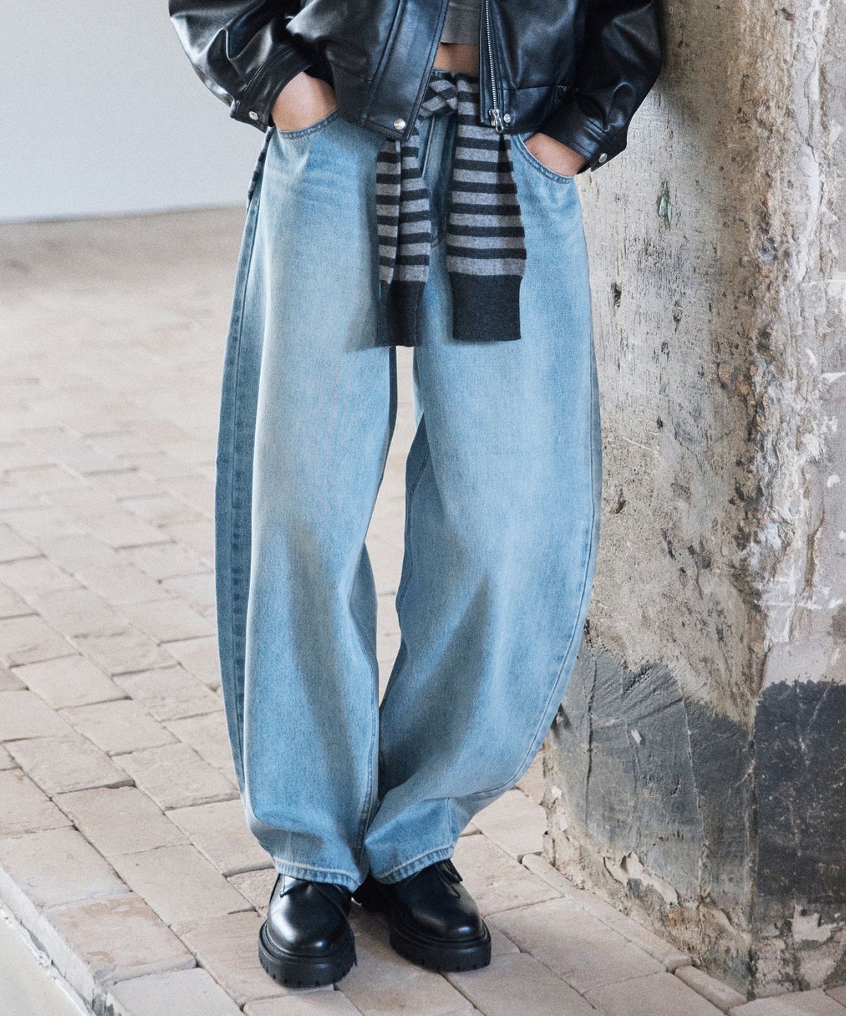 미쏘(MIXXO) 벌룬핏 데님_MIWTJG370J