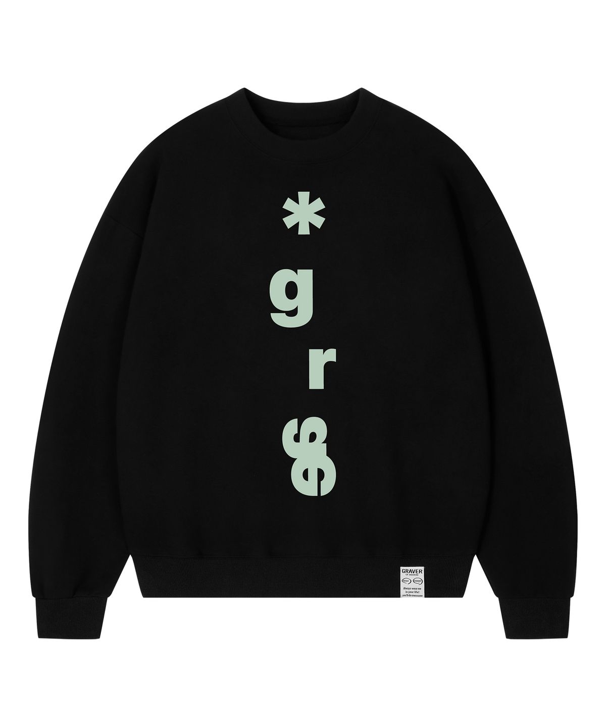 그레이버(GRAVER) [UNISEX]GRAE-S vertical 맨투맨_4color