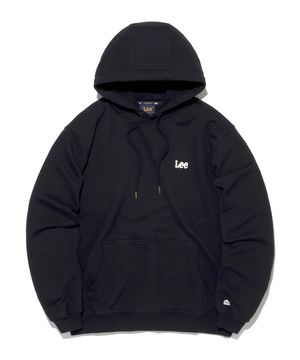 펠트 트위치 로고 후드 블랙