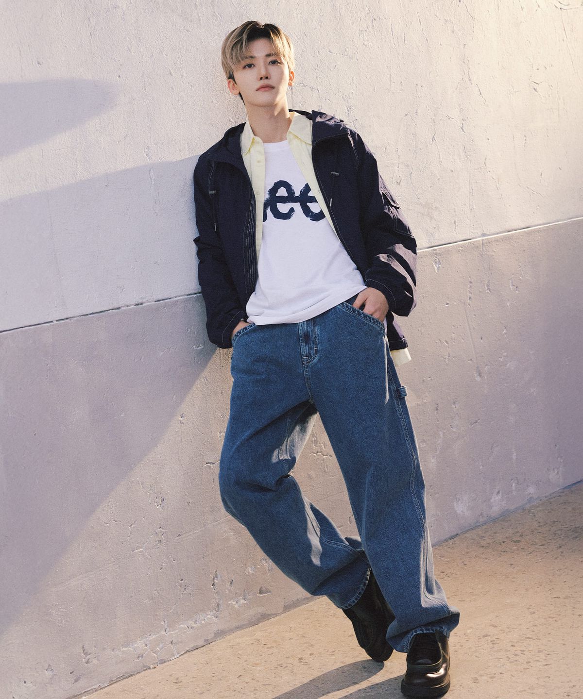 리(LEE) 페인터 데님 팬츠 인디고 미듐