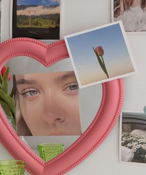 인물 감성 미니 계절 엽서