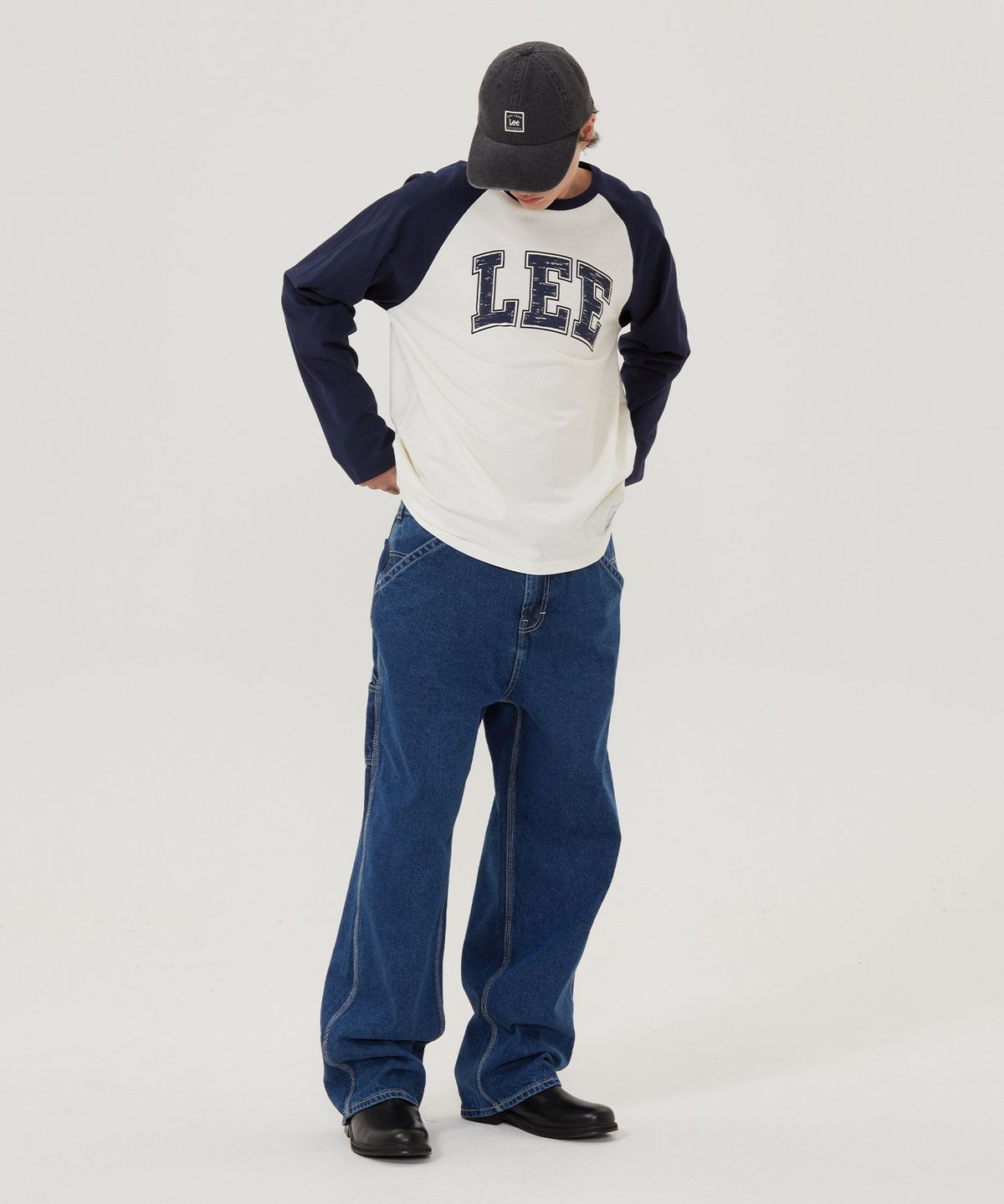 리(LEE) 페인터 데님 팬츠 인디고 다크