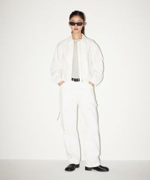 페인터 데님 팬츠 에크루