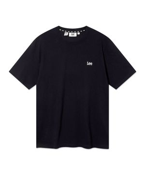 스몰 트위치 로고 반팔 티셔츠 블랙