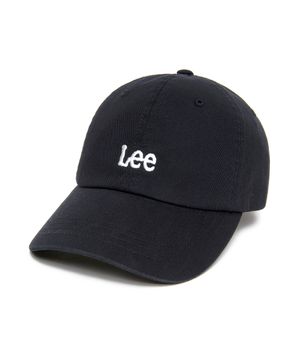 스몰 트위치 로고 코튼 볼캡 블랙