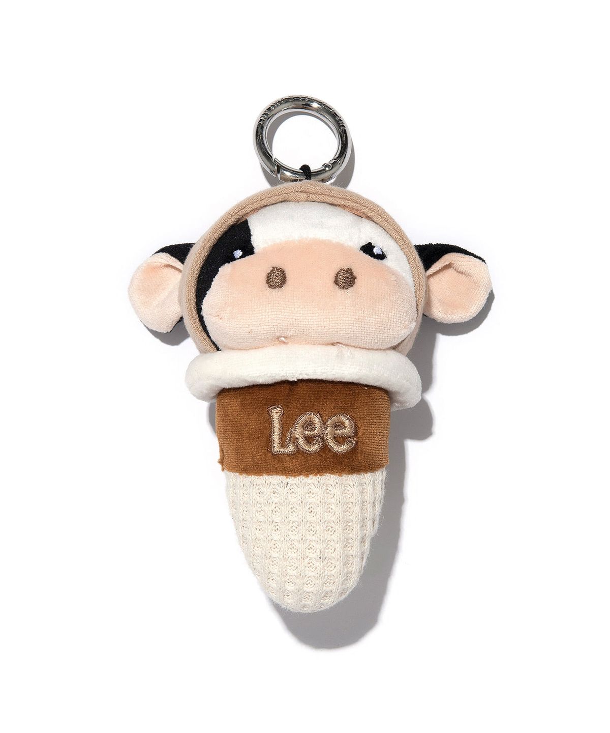 리(LEE) 카우 아이스크림 키링 베이지
