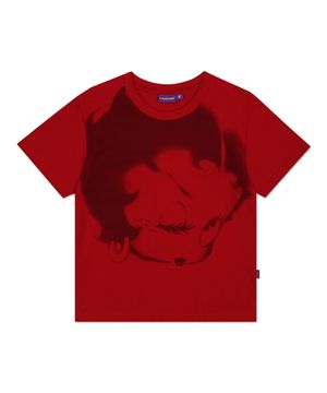 [베티붑] 레드 베티붑 티셔츠 - 레드