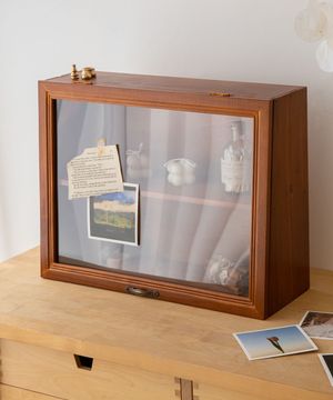 원목 소품  미니 수납함 빈티지 박스 가구