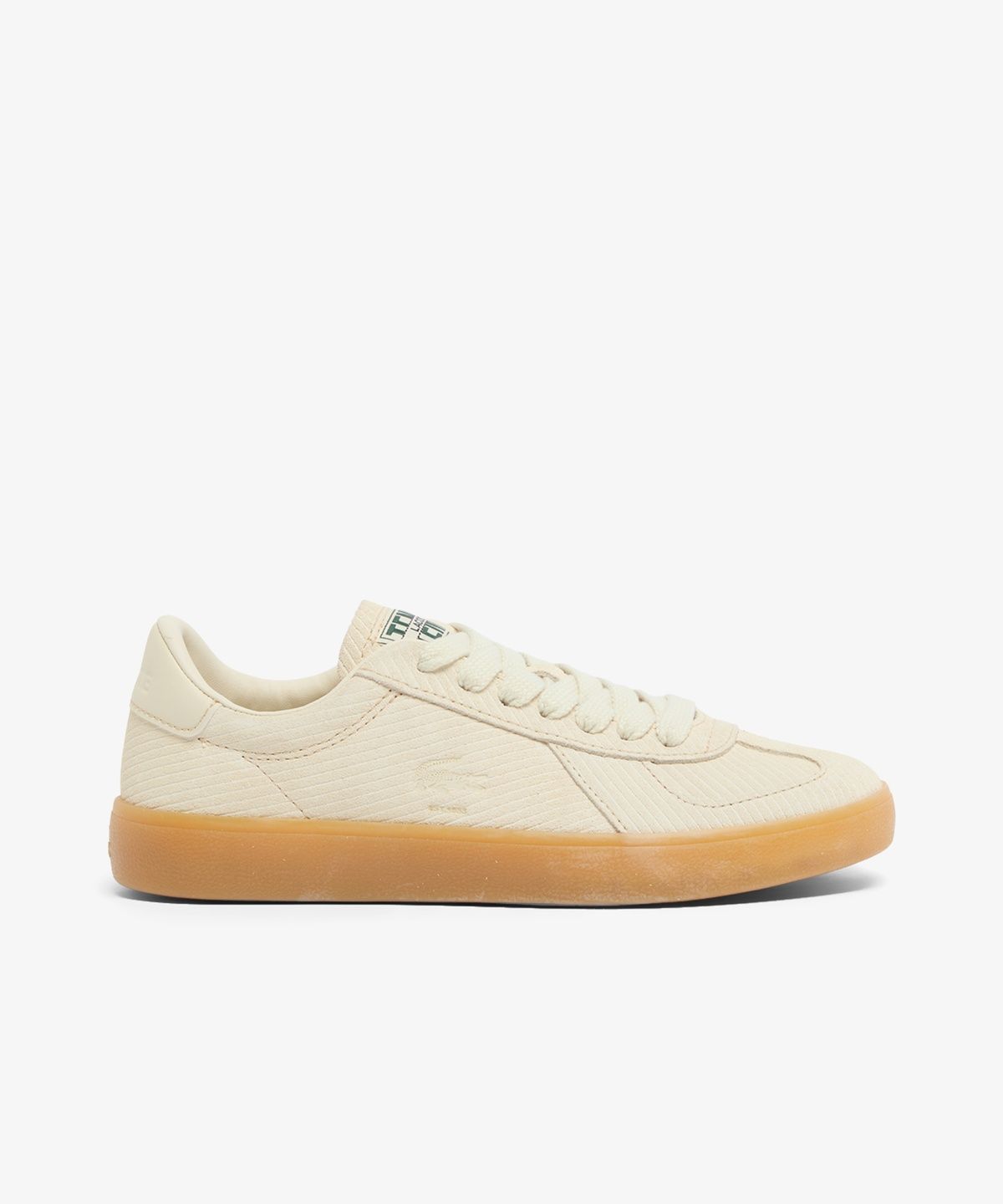 라코스테(LACOSTE) 여성 Baseshot Pro 스웨이드 스니커즈 RZ7087W56G 40F