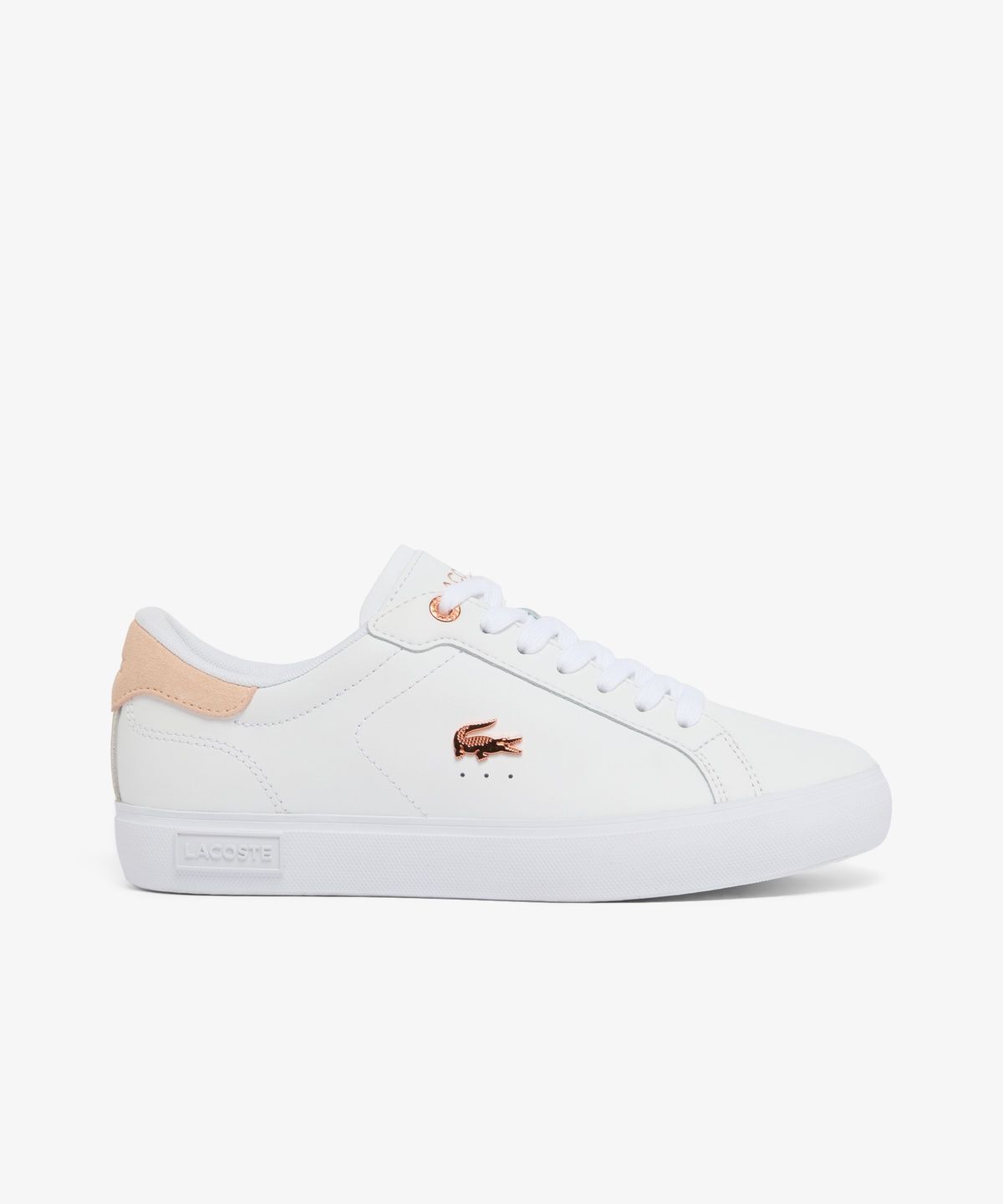 라코스테(LACOSTE) 여성 Powercourt 레더 스니커즈 RZ0193W56G 1Y9