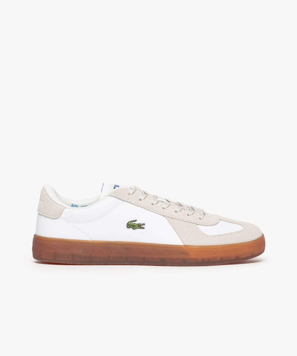 라코스테(LACOSTE) 여성 Baseshot Pro 레더 스니커즈 RZ0119W56G Y37