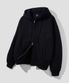 (기모)2_WAY 스웨트 후디드 집업 [블랙]