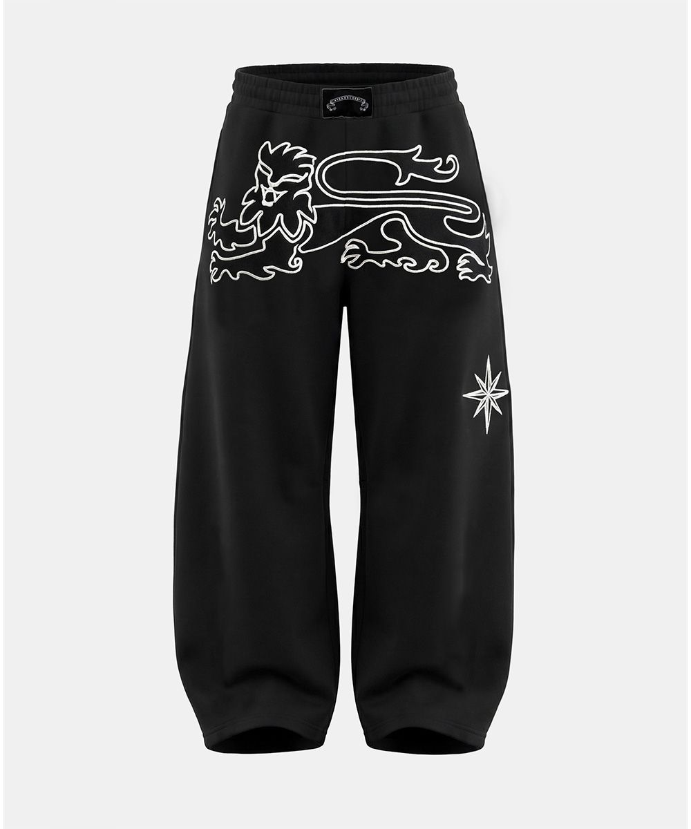 BADBLOOD ぱんつ MUSINSA | BADBLOOD Titan Stroke Baggy Joggers - Black