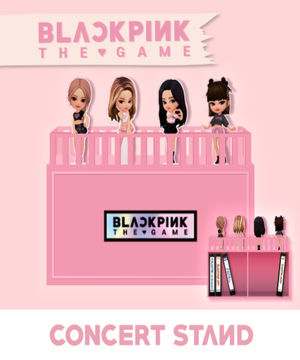 블랙핑크 [BLACKPINK] - [BLACKPINK THE GAME] CONCERT STAND (LIMITED)