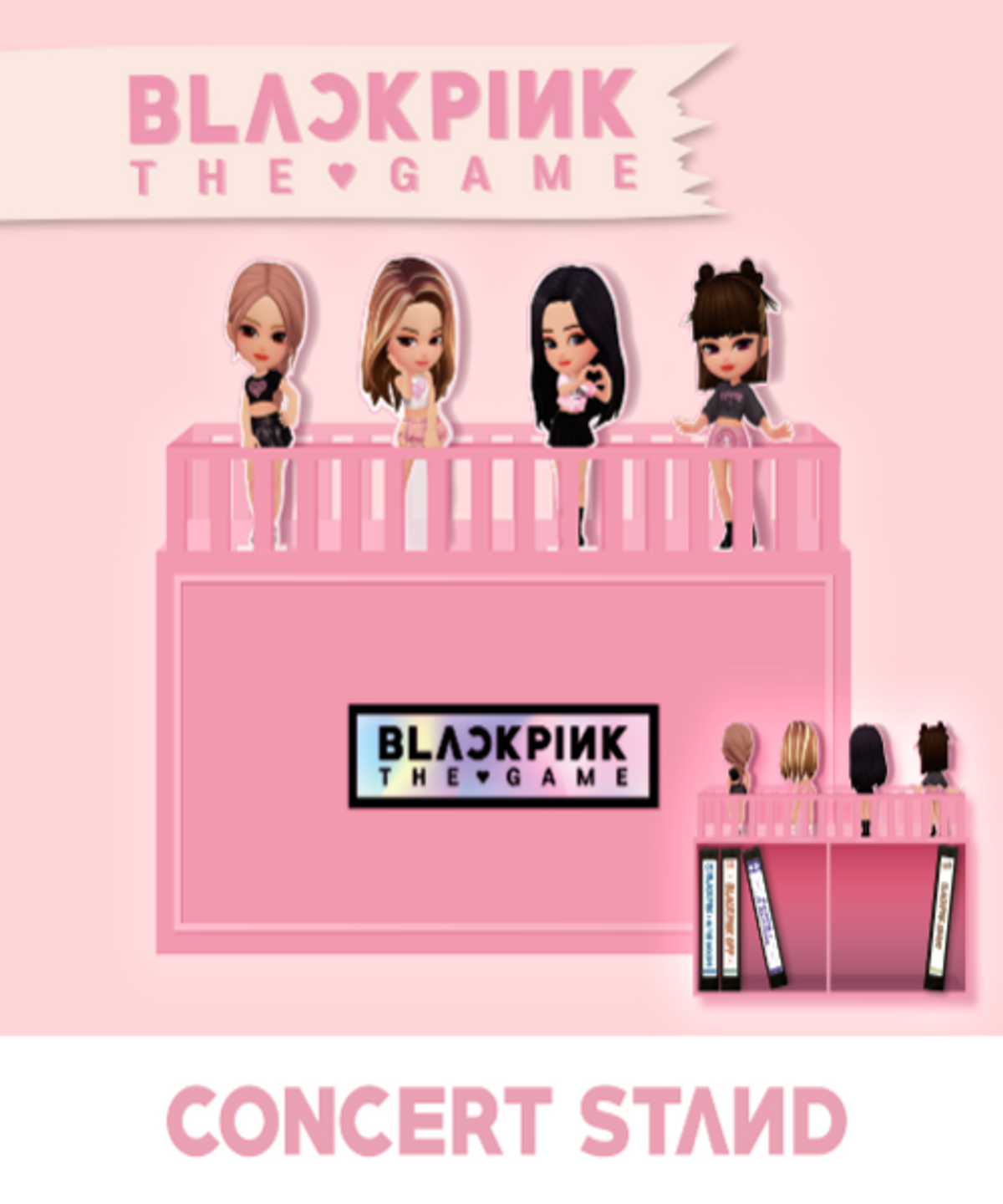 후즈팬 스토어(WHOSFAN STORE) 블랙핑크 [BLACKPINK] - [BLACKPINK THE GAME] CONCERT STAND (LIMITED)