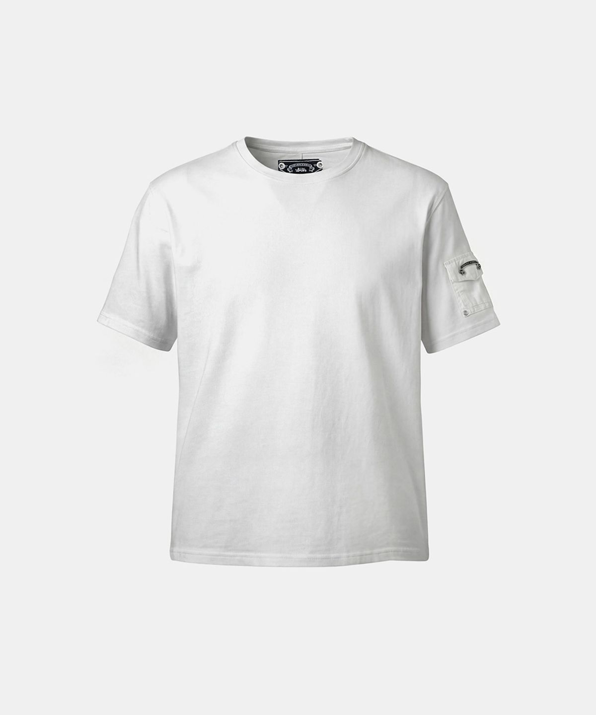 배드블러드(BADBLOOD) Viper Pocket Short Sleeve T-Shirt V2 - White