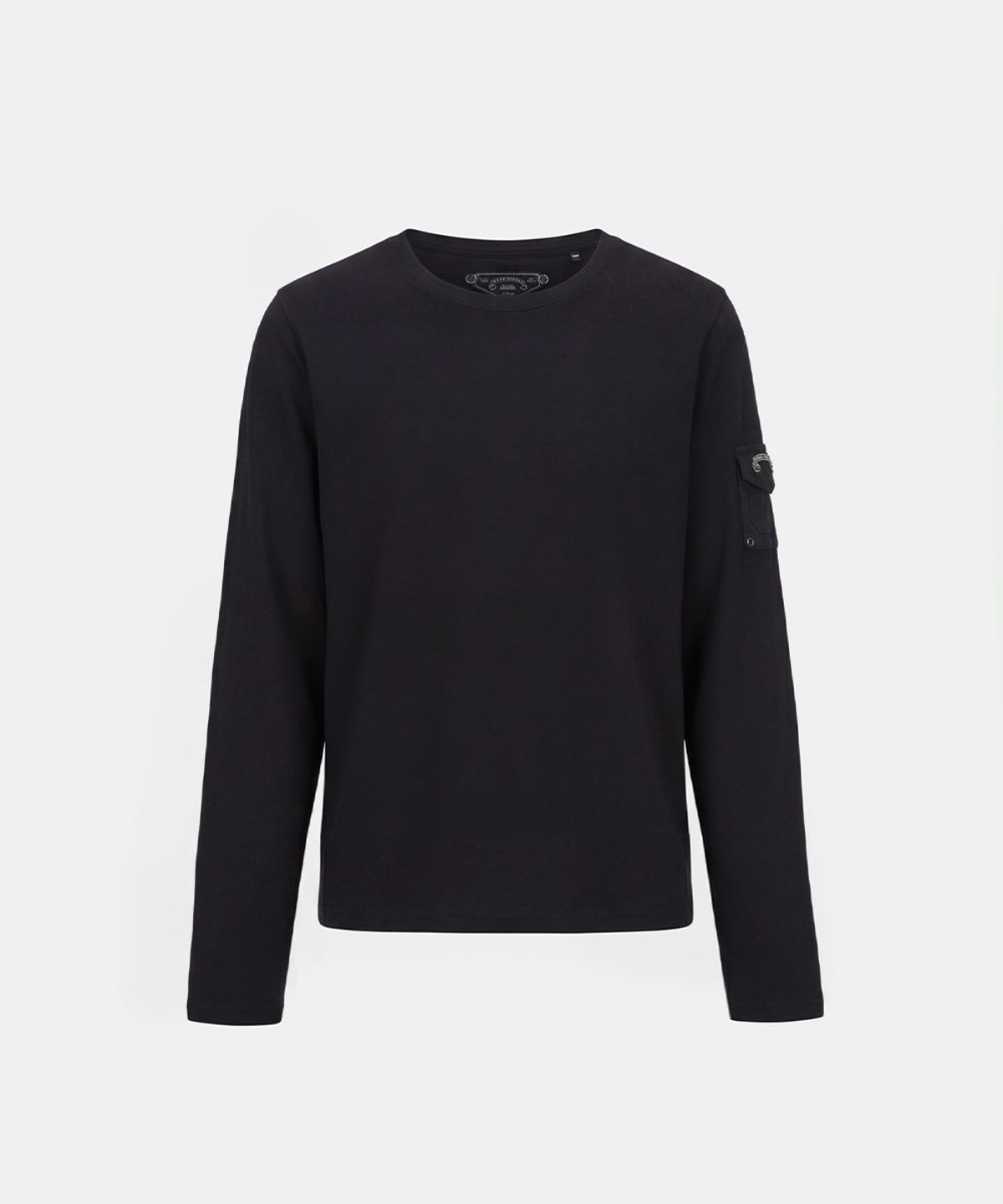 배드블러드(BADBLOOD) Viper Pocket Long Sleeve T-Shirt V2 - Black