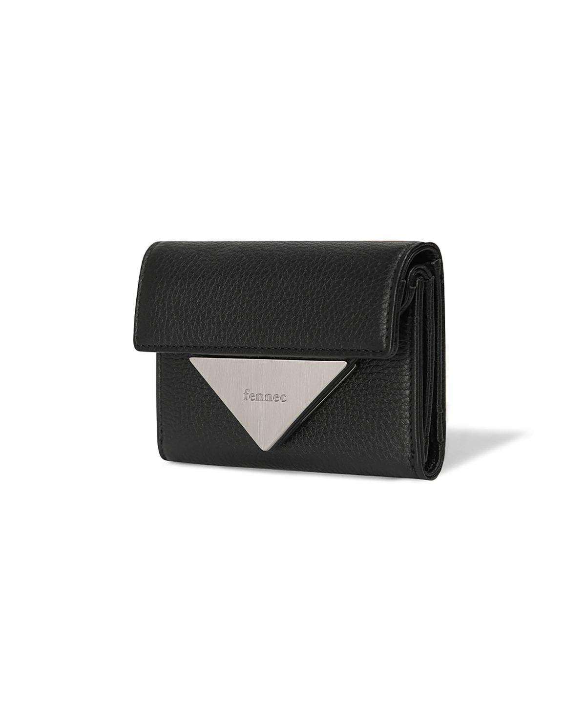 페넥(FENNEC) TRIANGLE DOCO WALLET - PEBBLE BLACK