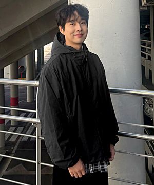 [스토커즈 pick] 후디드 크루저 자켓-블랙