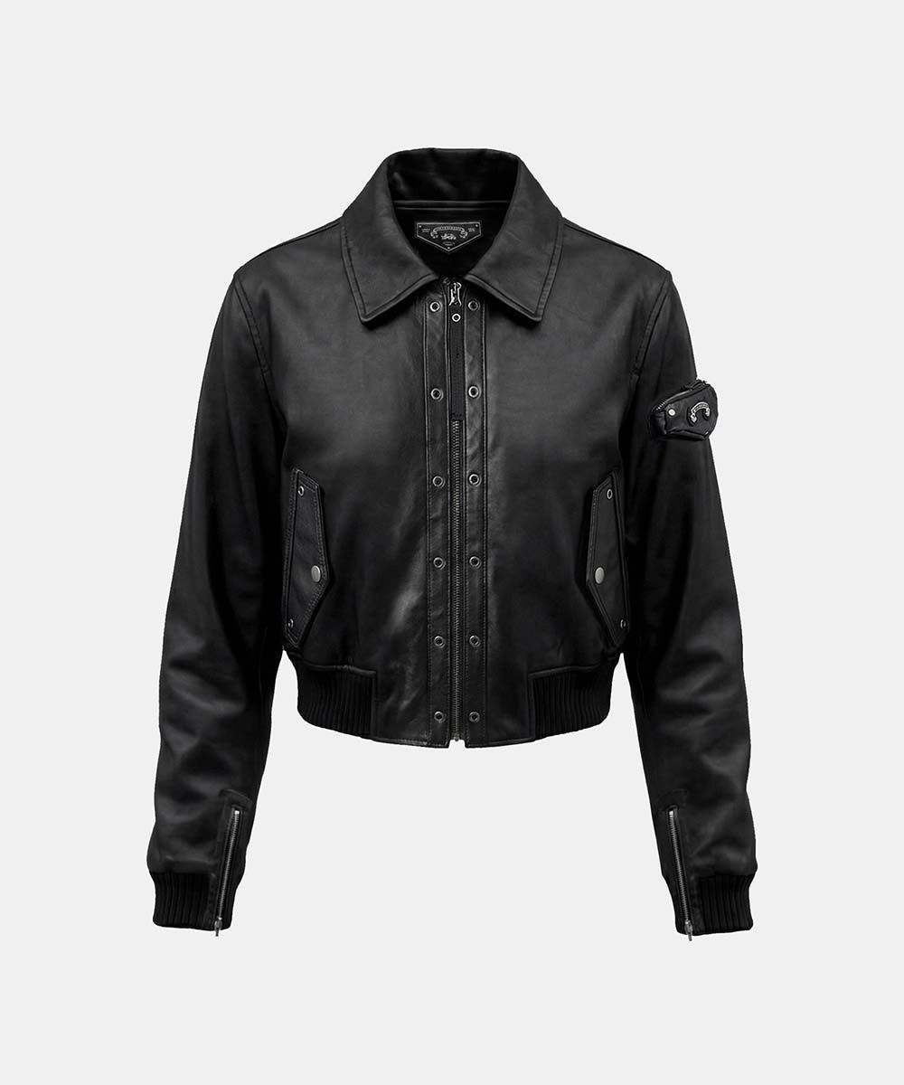 ま*さ様 HEAVY BOMBER COLLECTION 8点セット MUSINSA公式 | BADBLOOD Monza Eyelet Bomber Jacket - Black Leather