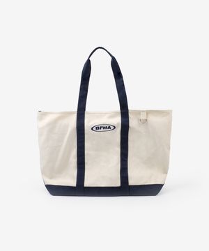 BFMA 투톤 쇼퍼백 아이보리