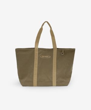 BFMA 투톤 쇼퍼백 브라운