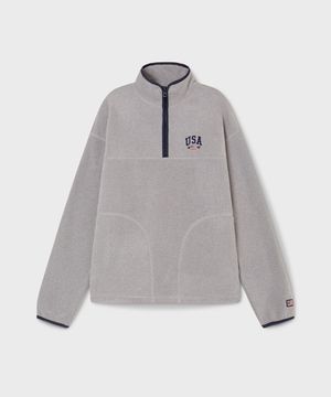 USA Fleece Half Zip-up / WHMAG2291U