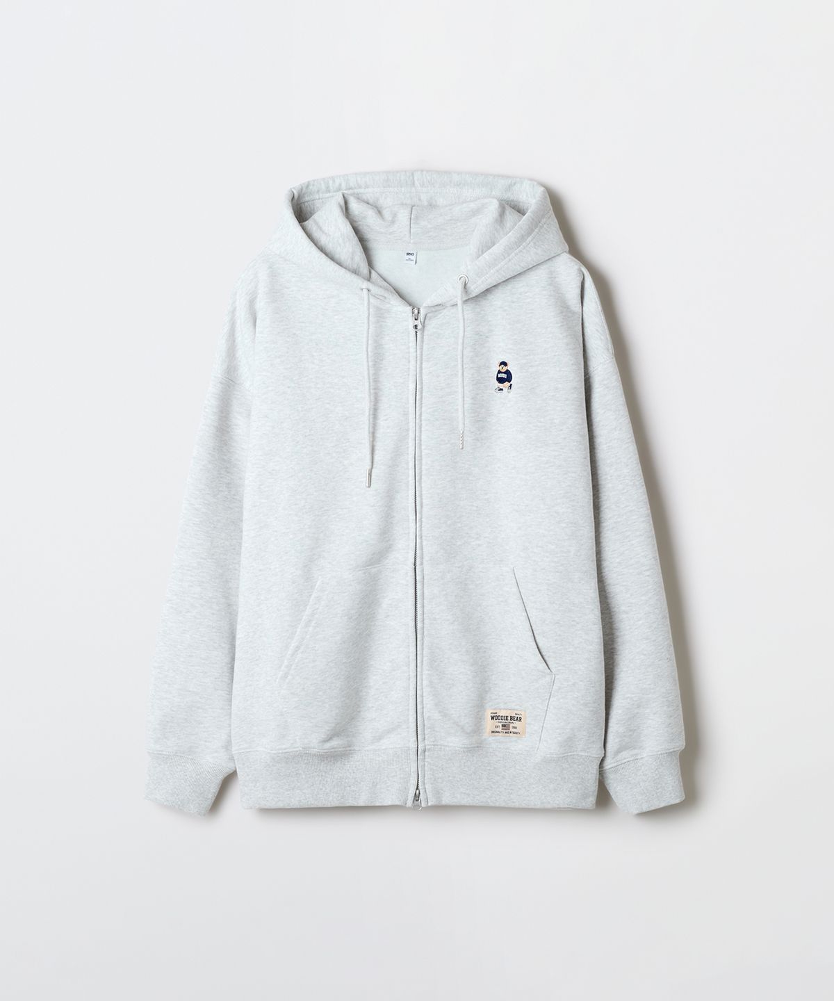 스파오(SPAO) (우디) 자수 후드 집업_SPMZG23CY1