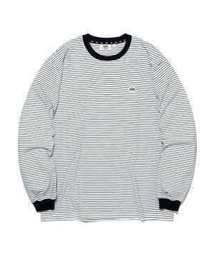 [NCT 재민 PICK] 스트라이프 긴팔 티셔츠 아이보리