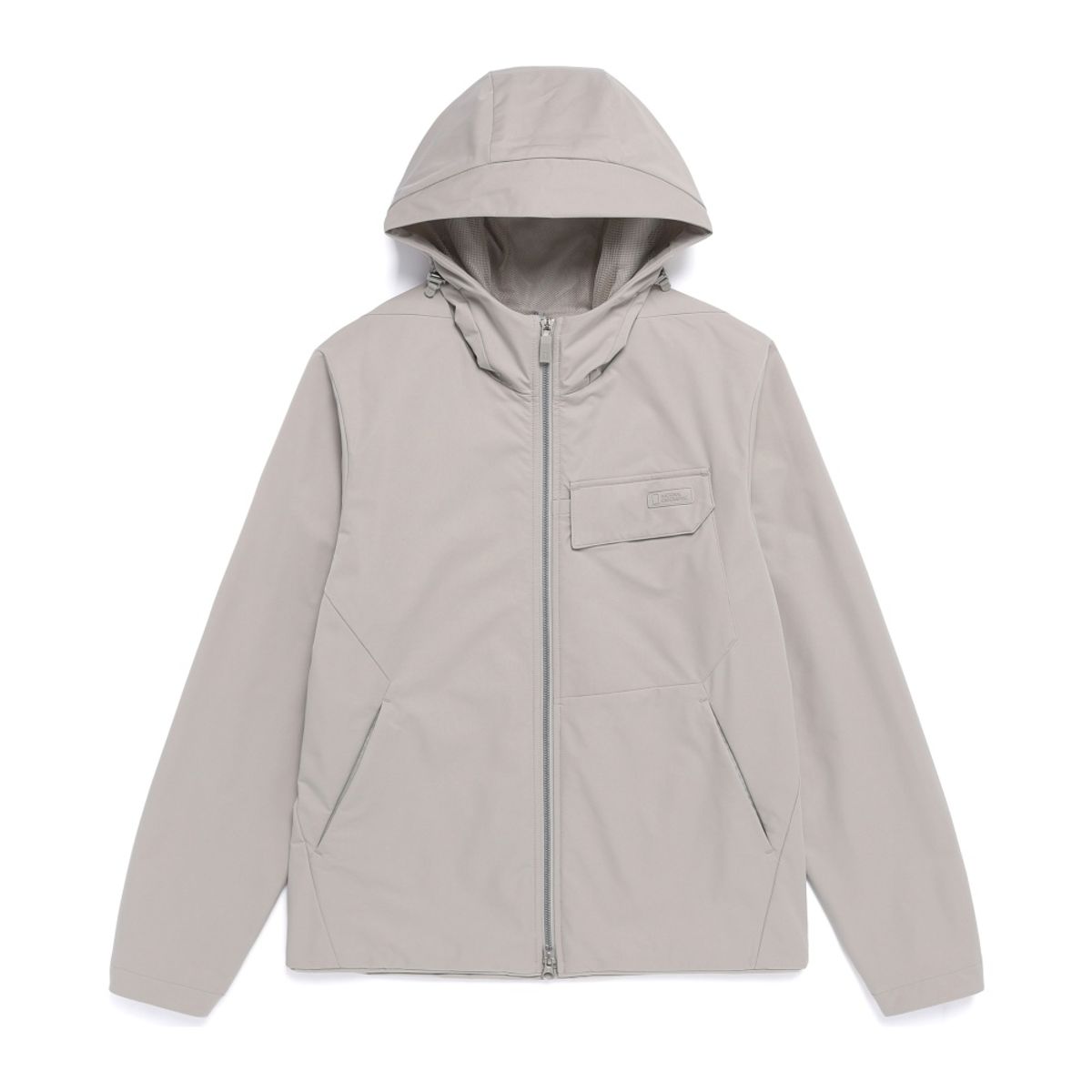 내셔널지오그래픽(NATIONALGEOGRAPHIC) N261UFT220 어반 스트레치 액티브핏 후드 집업 URBAN LIGHT BEIGE