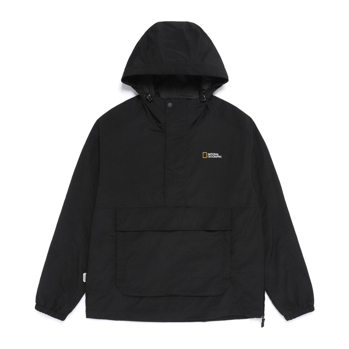 내셔널지오그래픽(NATIONALGEOGRAPHIC) N261UJP062 오르카 타슬란 후드 아노락 점퍼 BLACK