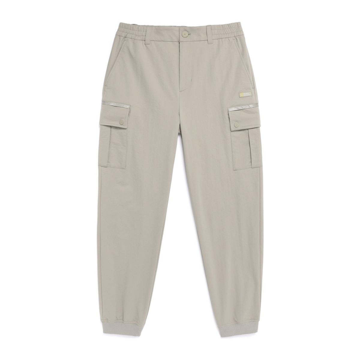 내셔널지오그래픽(NATIONALGEOGRAPHIC) N261MPT040 카고 포켓 베이직핏 조거 팬츠 MOURNING BEIGE
