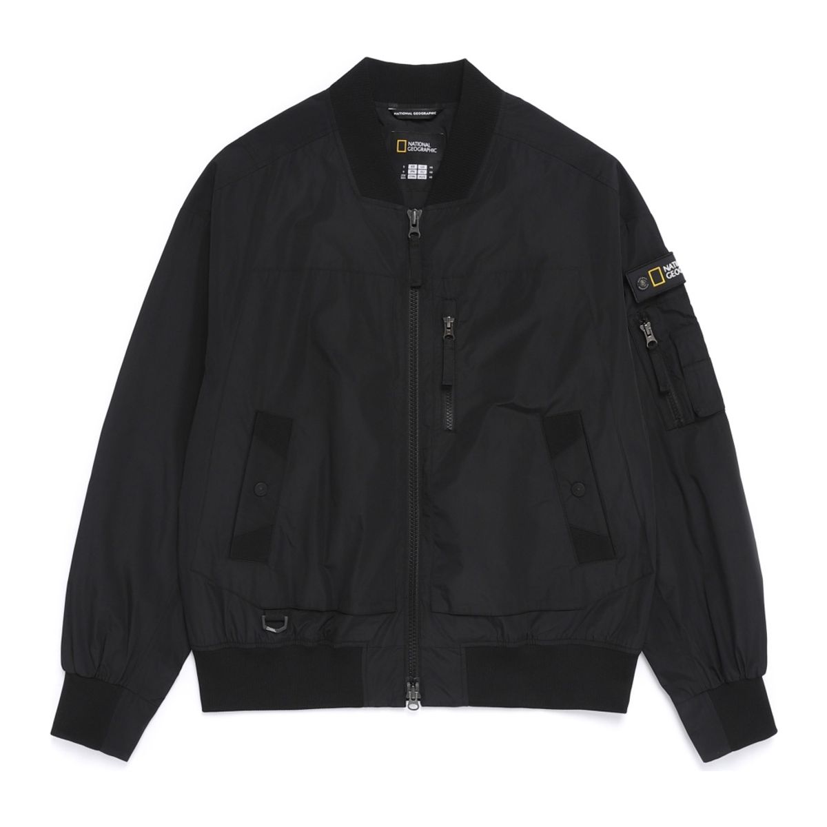 내셔널지오그래픽(NATIONALGEOGRAPHIC) N261UJP940 로우머스 항공점퍼 BLACK