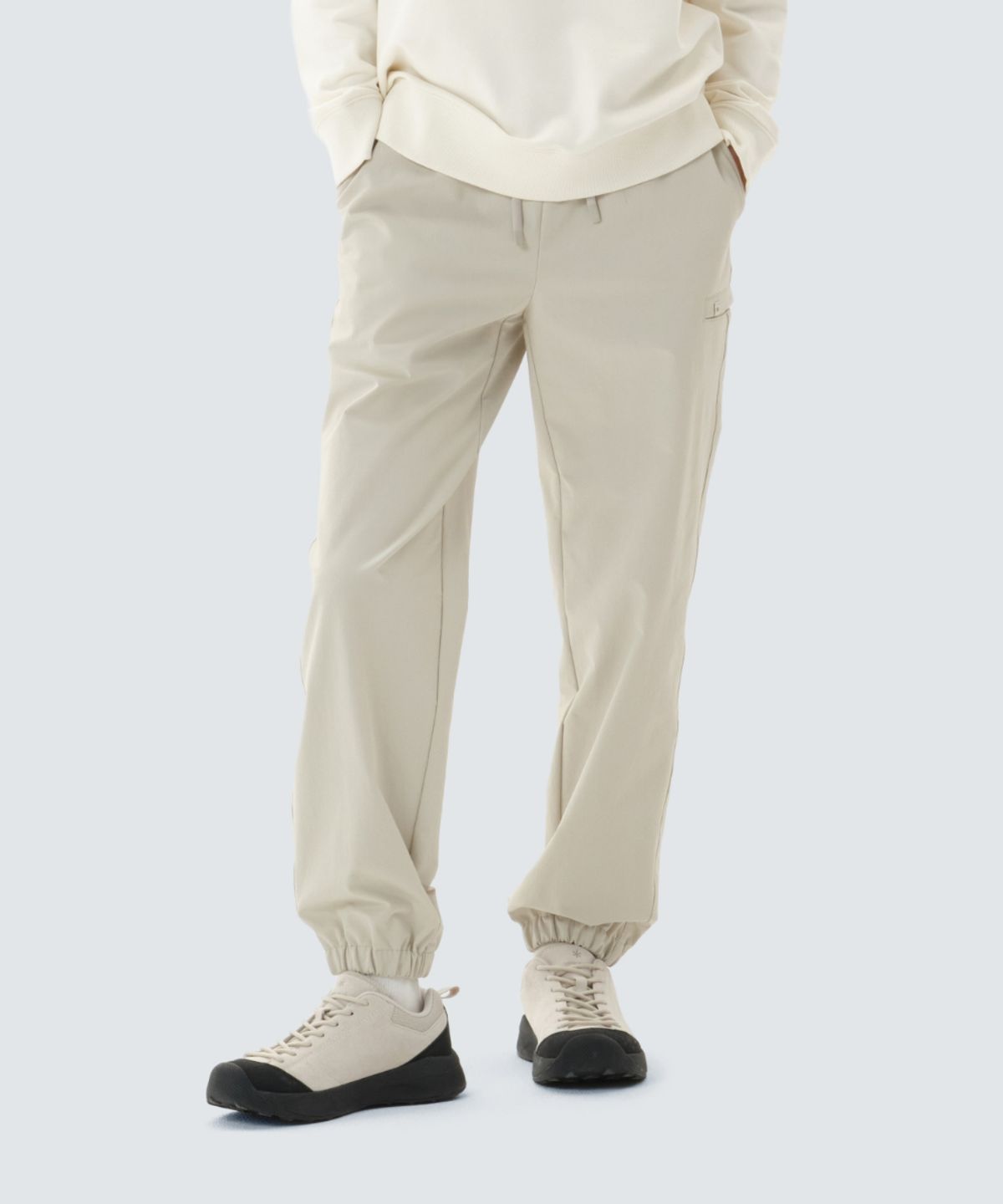스노우피크 어패럴(SNOWPEAK APPAREL) 라고 여성 조거 팬츠 (S26SWTPT27) Light Beige